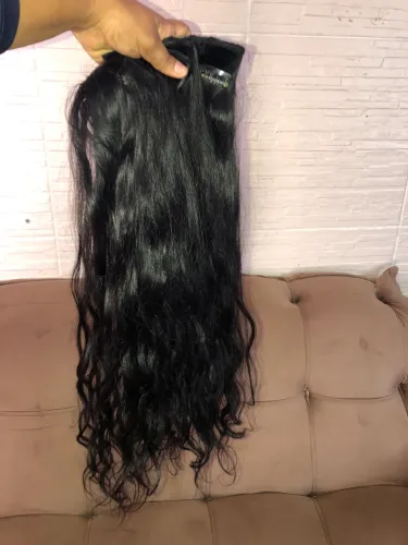 Cabelo 200g 65 centímetros vietnamita