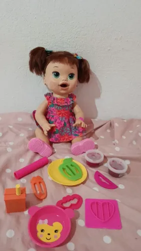 Baby alive comilona completa