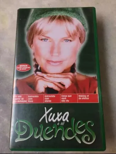 Xuxa e os Duendes fita VHS antiguidade
