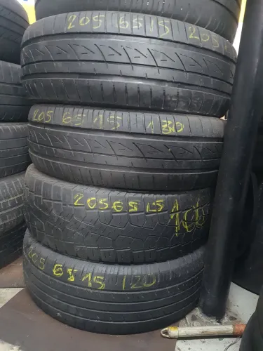 Pneus aro 15, 205/65/15 usados