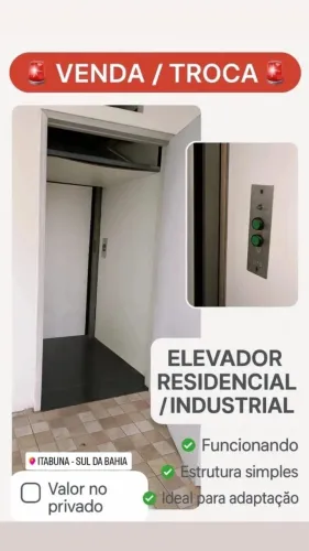 Elevador Residencial/Comercial