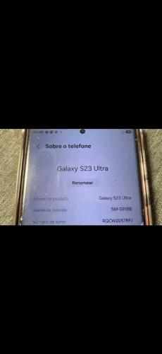 S23 ultra 12g de ram 512gb de memória 