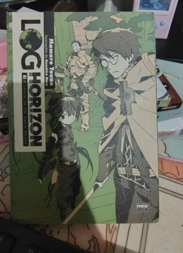 Log horizon light novel 1 mangá