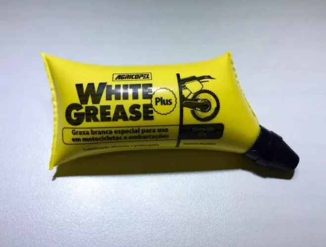 Graxa Branca Para Correntes De Moto E Náutica 80g