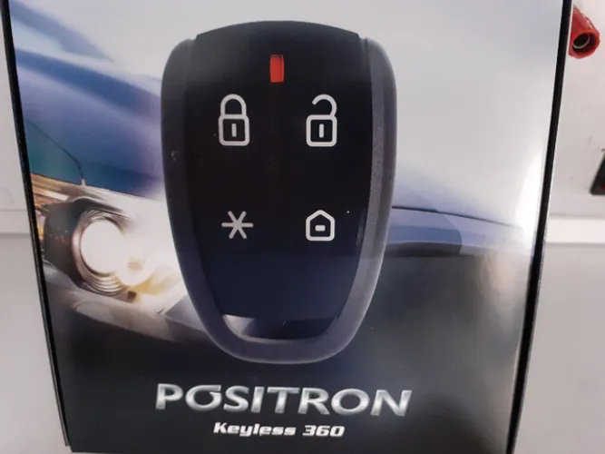 Alarme positron keyless 360 novo com garantia instalado em seu carro