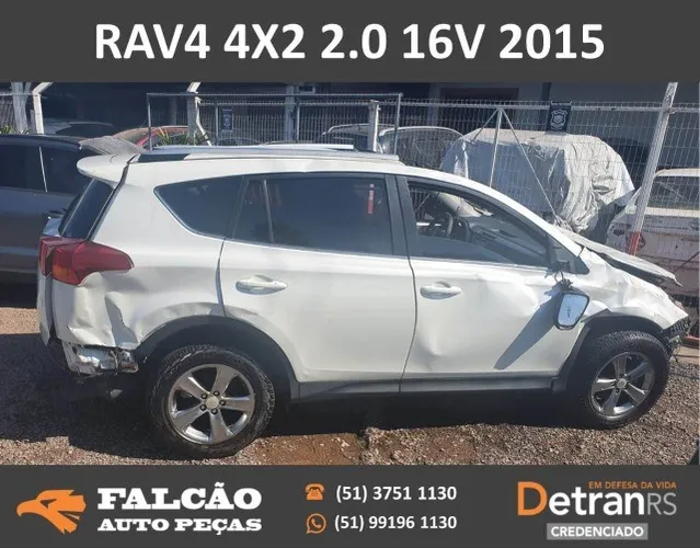 toyota rav4 2015 em peças sucata