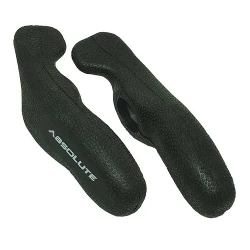 Bar End Chifrinho Bicicleta Absolute Ergonômico Reversível em Borracha Macia 7259