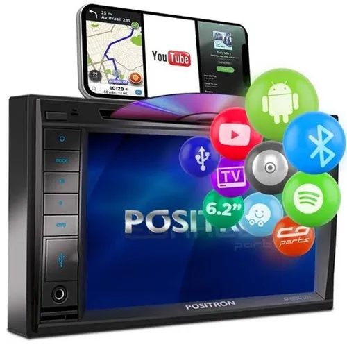 Positron SP8730 Com TV digital e espelhamento de android novo lacrado