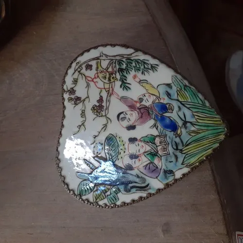 Caixinha de Prata em formato coraçao 