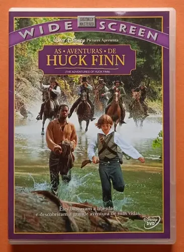Dvd As Aventuras de Huck Finn - Walt Disney