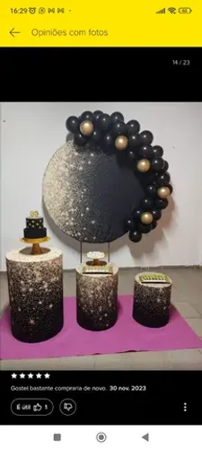 Decoração aniversário adulto