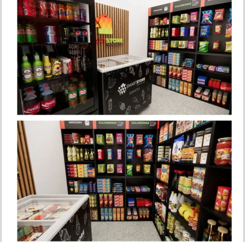 PRATELEIRA MERCADINHO MDF