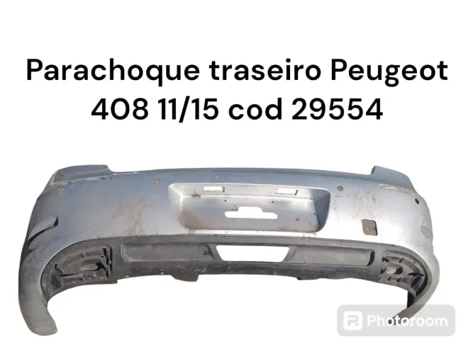 Parachoque Traseiro Peugeot 408 11/15 Cod 29554