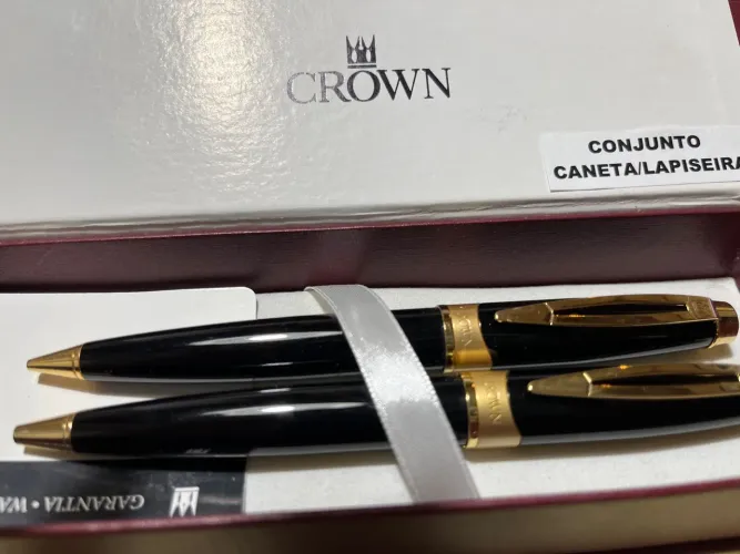 Conjunto de caneta e lapiseira CROWN