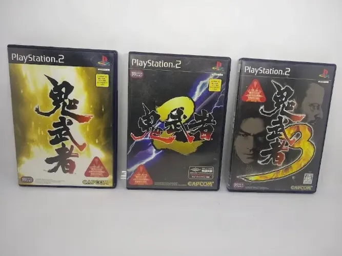 Kit 3 Jogos: Onimusha - Ps2 Original Japones
