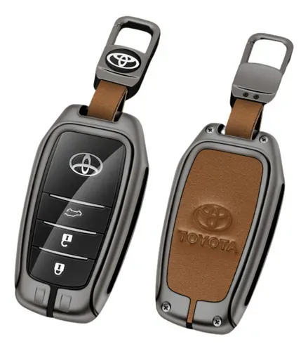 Capa De Chave Metal Toyota Hilux Sw4 Rav4 Srx Presença