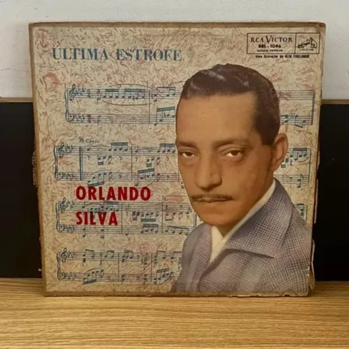Lp Vinil: Lp Vinil Orlando Silva Ultima Estrofe - Bom Estado