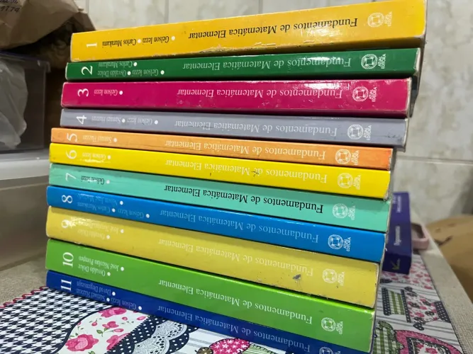 11 Livros Fundamentos de Matemática Elementar - 11 volumes