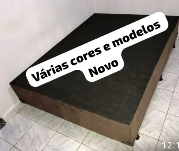 Cama box suporte (solteiro) 