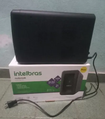 Nobreak Intelbras Attiv 1500VA 1h30 - Pouco tempo de uso