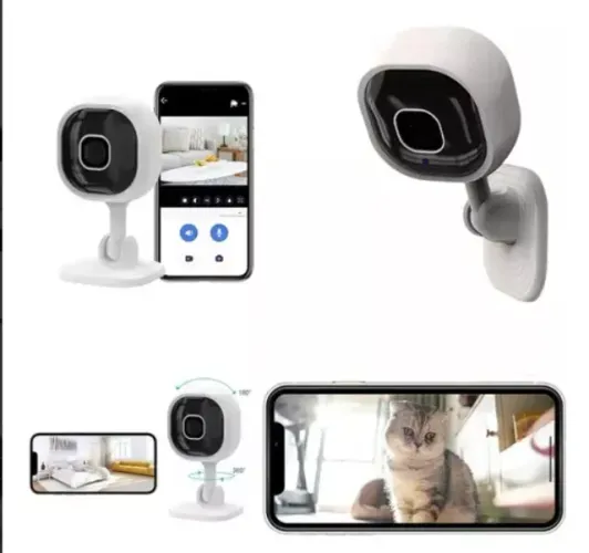 Mini Camera Seguranca Wifi 1080p Visão Nocturna