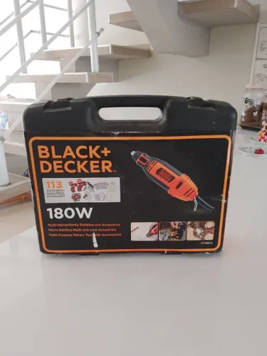 Black+Decker micro retifica 180W. 220 V. Nova nota fiscal garantia até agosto de 2025.