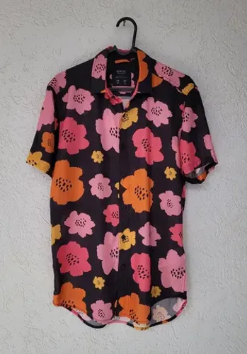 Camisa em viscose 