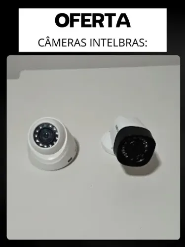 Câmeras Intelbras Dome/Bullet
