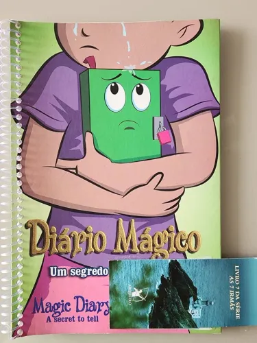 Livro bem conservado: Diário Mágico: Um Segredo para Contar
