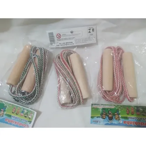 Pula Corda 1,8m Mcc Brink Cabo Madeira Corda