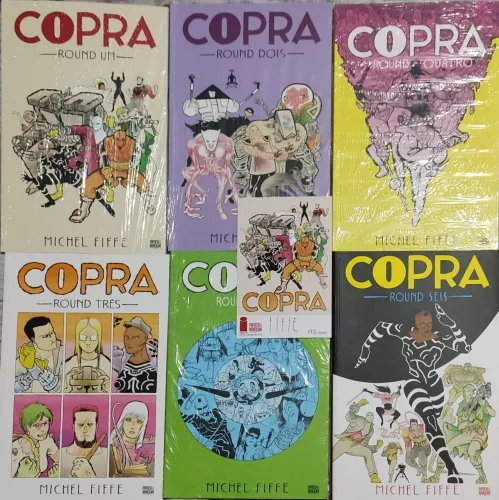 Copra Coleção Completa Com Bookplate Autografado