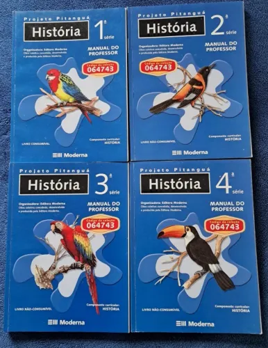 Coleção de livros de História. Ensino fundamental I. Livros do professor.