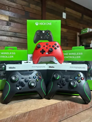 Controles Xbox One TV PC - Perfeitos para Gamers! ENTREGAMOS COM GARANTIA