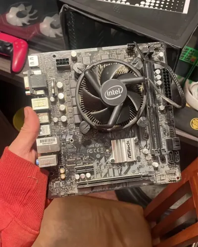 Kit Placa Mãe Asrock + i5 11400f