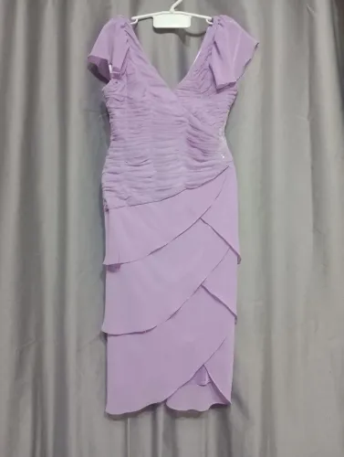 Vestido Lilás de festa