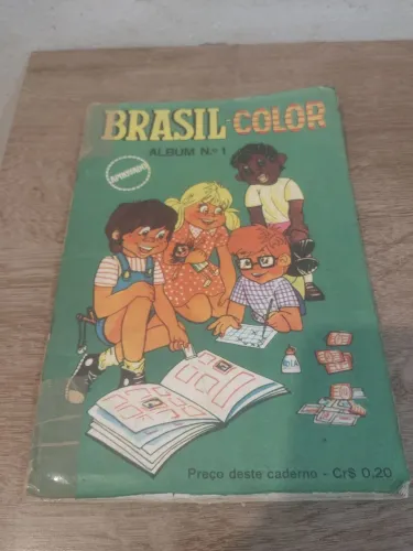 Álbum Brasil color editora saetta 1974