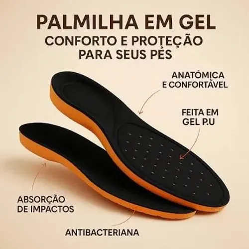 Palmilha de gel