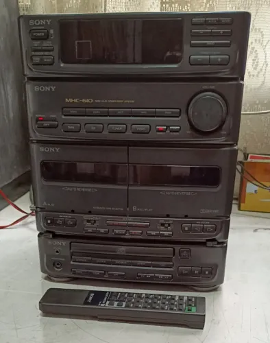 Central Sony Mhc-610 Made In Japan Funcionando LEIA O ANUNCIO