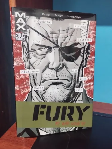 FURY - My War Gone By - HQ Capa Dura Importada