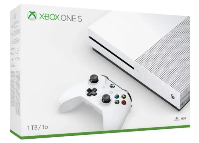 Xbox One S 1tb Branco | Console Usado Em Ótimo Estado + 1 Controle Original + Caixa