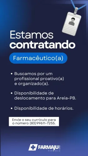 VAGA FARMACÊUTICO (A)