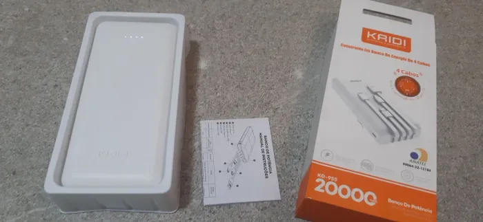 Carregador Portátil KRIDI KD-955 20000mAh