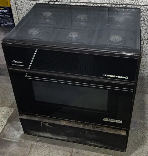 Fogão Continental Concorde Turbo Forno 2001 LEIA O ANÚNCIO!!
