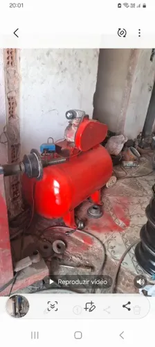 Compressor de ar e balanceadora .