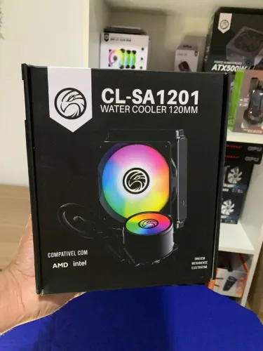 Water cooler 120mm RGB Novo - Entrega grátis!