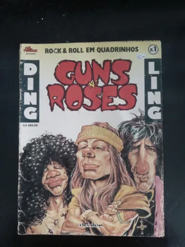 Revista Ding ling Guns n Roses.