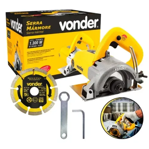 Serra Mármore Tipo Makita 4.3/8 Pol 1300w Smv-1300s Vonder