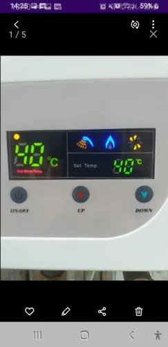 Aquecedor orbis 22 litros