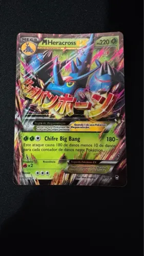 Carta Pokémon MHeracross EX
