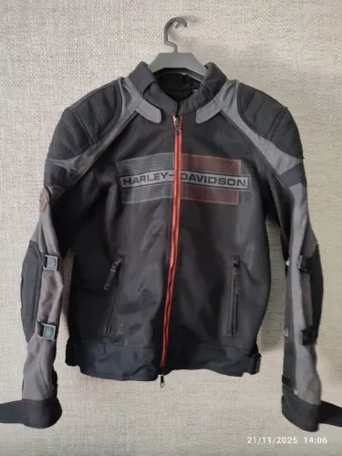 Jaqueta Masculina Harley Davidson 2x1 Original Tam S